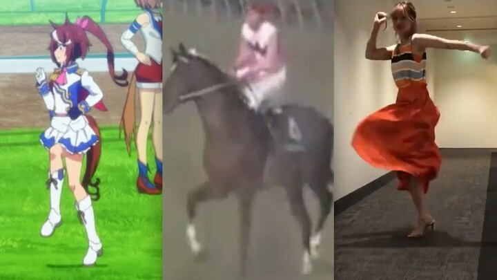 This Uma Musume: Pretty Derby is kind of weird