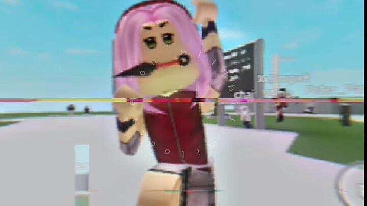 Sakura Haruno Roblox Cosplay Edit