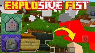 How to Gain Explosive Fist 👊 in Minecraft using Command Block