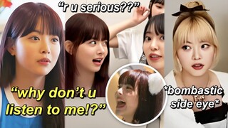EUNCHAE is getting frustrated with her Le sserafim unnies lately (funny moments compilation)