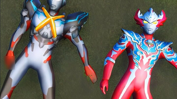 Ultraman has fallen down #Ultraman #Ultraman Zero #Ultraman children's cartoon