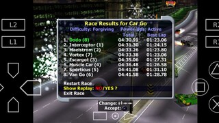 BERMAIN GAME RUMBLE RACING PS2|| AETHERSX2 HP ANDROID