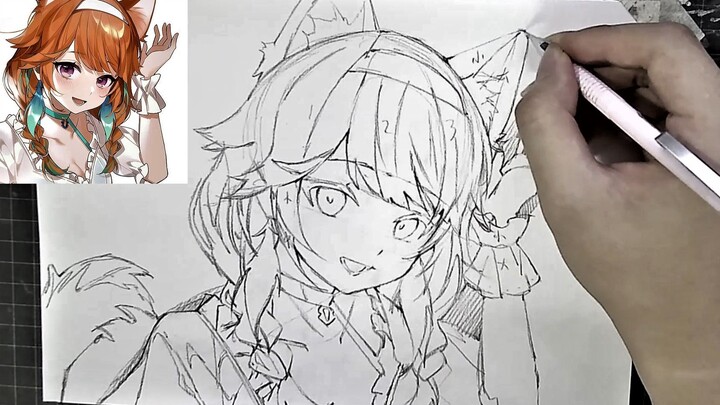 [Sketching Tutorial] Full-Speed Explanation: Learn How to Create a Solid Sketch Using Various Observ