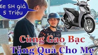 [Vlog Free Fire] Cùng Anh Trai Gao Bạc Tv Mua Tặng Mẹ Chiếc Xe SH Giá 5 Triệu Và cái kết