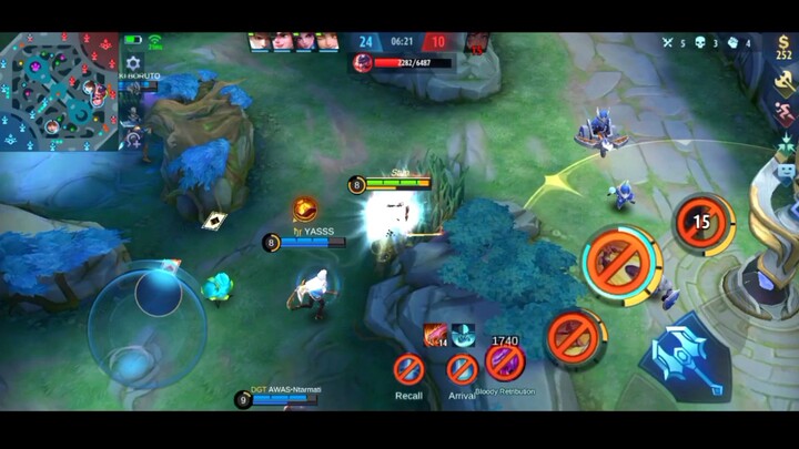Gameplay MLBB di bstation