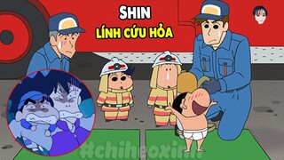 Review Shin Cậu Bé Bút Chì Tổng Hợp Phần 87 | #CHIHEOXINH | Shin Lính Cứu Hỏa