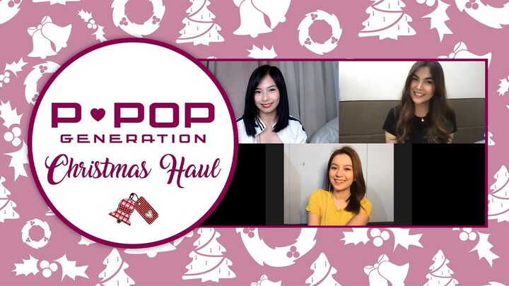 Ppop Generation Christmas Haul (Jastine, Clare and Lee)