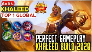 Top 1 Global Khaleed | Full Gameplay by [ Anlik. ] - Mobile Legends Bang Bang