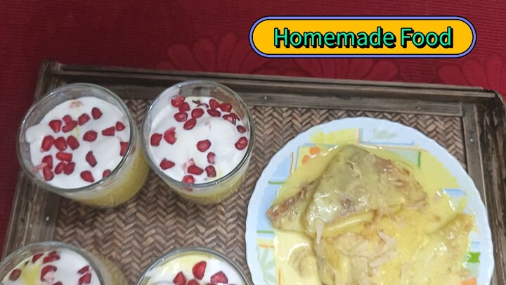 Delicious homemade food