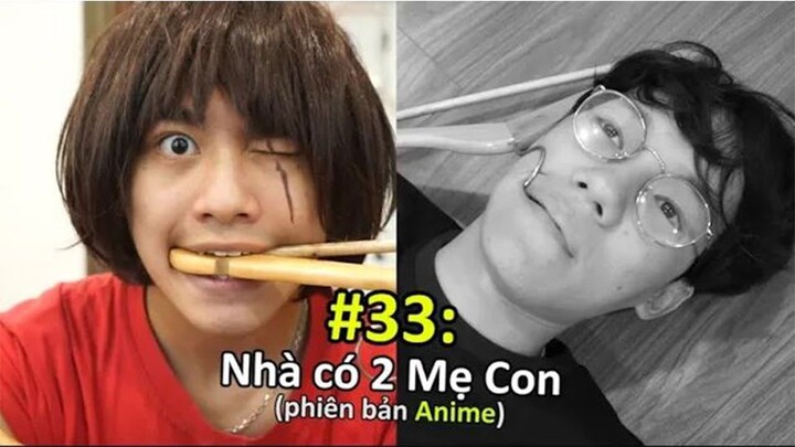 Nhà Có Hai Mẹ Con phiên bản Anime | Ping Lê