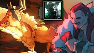 كشف عن صورة LOL Iron Man [Skin من المستوى المقدس]! رجل حديدي بشعر أحمر وعضلات! مثير للغاية!