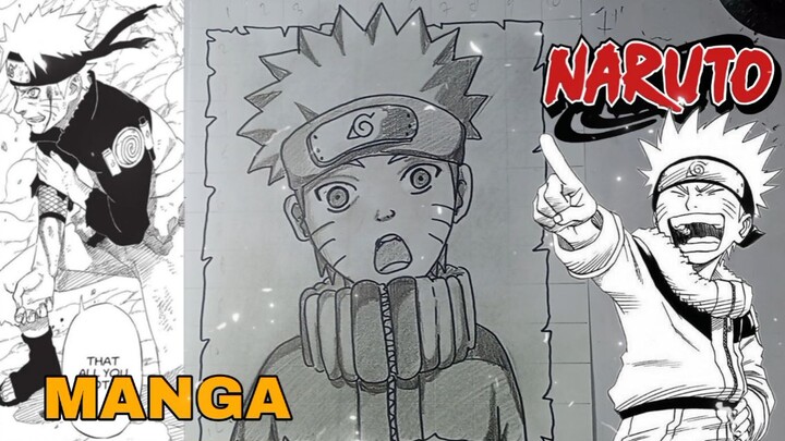 menggambar Naruto uzumaki