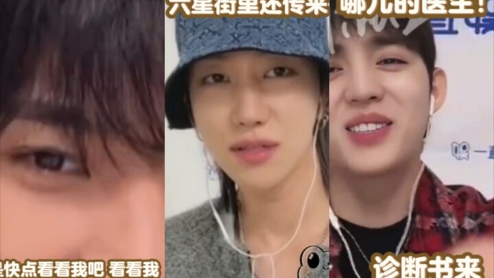 Xiao Ba starts singing Apple Fragrance right away! He asks Che Li for a kiss and even demands a doct