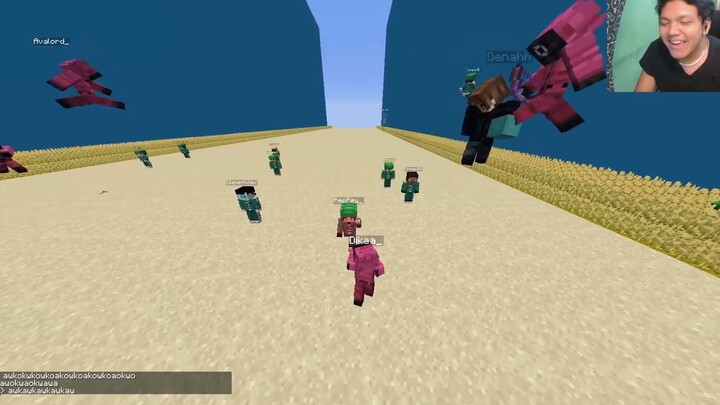 Detik2 Gw Bikin Orang Ini Kalah Di Squid Game MINECRAFT