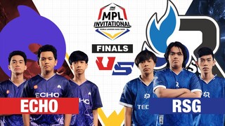 ECHO vs RSG PH | Game 4 | FINALS | ONE Esports MPL Invitational 2023 | Day 5