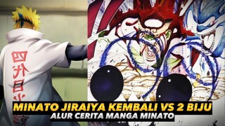 AKHIRNYA MINATO JIRAIYA KEMBALI DAN MELAWAN 2 BIJU | NARUTO GAIDEN