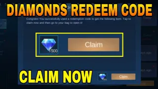 FREE DIAMONDS REDEEM CODE MOBILE LEGENDS 2021 | WITH PROOF | FREE DIAMONDS IN MOBILE LEGENDS