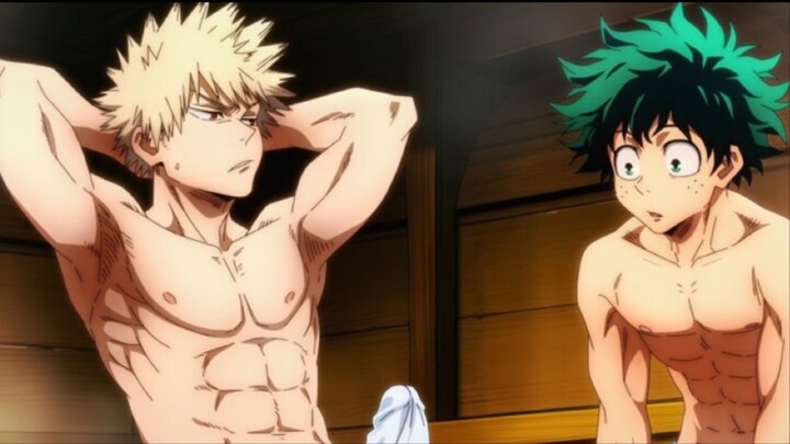Deku kaget liat burung bakugo keras banget😳‼️