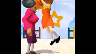 Granny and team play squid game😂 #shorts | granny funny video