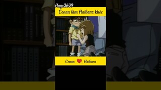 Conan làm Haibara khóc #conan #haibara #anime #xuhuong