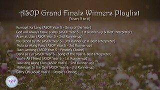 ASOP PLAYLIST • GRAND WINNERS