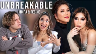 I LOOOOVE THIS SONG! Waleska & Efra react to Regine Velasquez & Moira De La Torre - Unbreakable