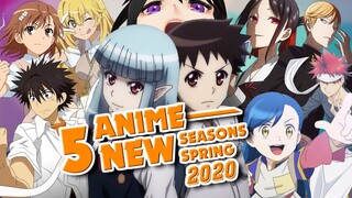 5 New Season Of ANIME (SPRING) 2020 Wajib Kalian Tonton Pada Saat Ini !!!【Indonesia / Vtuber】