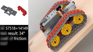 Tantangan LEGO: Temukan roda terbaik untuk didaki