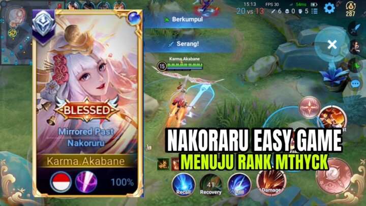 NAKORARU EASY GAME MENUJU RANK MTHYCK