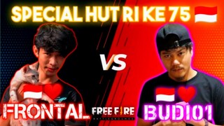 BUDI01 GAMING VS FRONTAL GAMING‼️SPECIAL ULANG TAHUN  INDONESIA 🇮🇩 - FREE FIRE INDONESIA