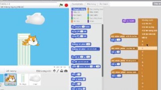 Vui học lập trình Scratch cùng con - Tạo chú mèo bay trên thành phố phần 3