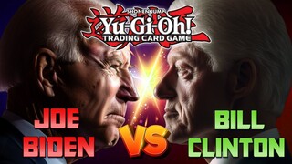 Joe Biden vs Bill Clinton in Yu-Gi-Oh Master Duel Tournament!