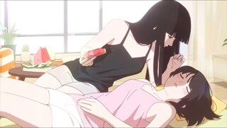Chinese GL Animation! (Eng Sub.) 【刺妮和程北苓】Watermelon Scene (Fanart) ✨