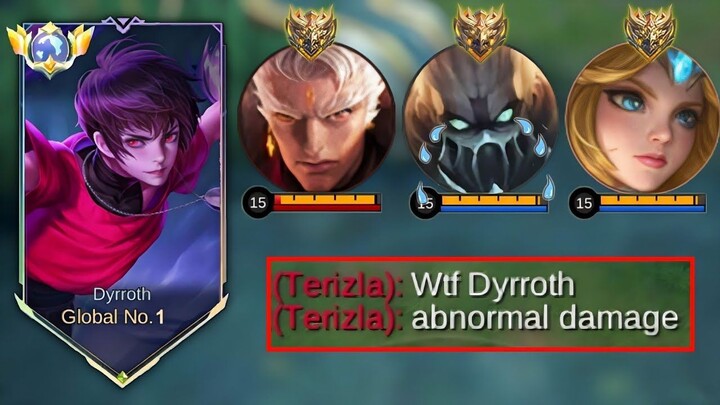 NEW META DYRROTH GUIDE TO DOMINATE META HERO IN EXP LANEDYRROTH BEST BUILD 2023