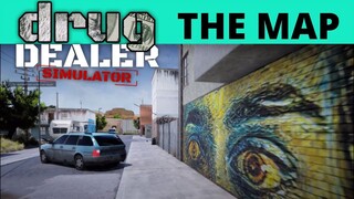 HOW BIG IS THE MAP in Drug Dealer Simulator? Run Across the Map