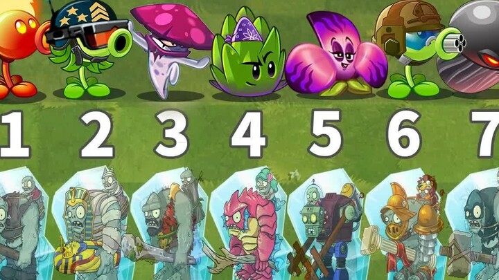 PvZ 2 Challenge: Max-Level Plants with 5 Plant Foods vs. a Frost Giant Zombie Army — Who Will Prevai