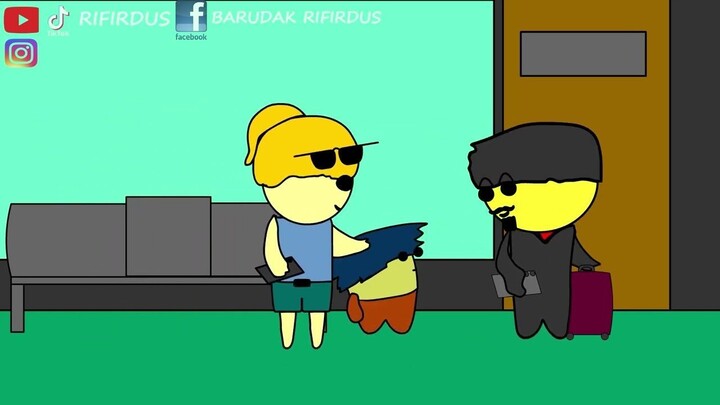 FULL EPISODE  si sudir hilang di bandara