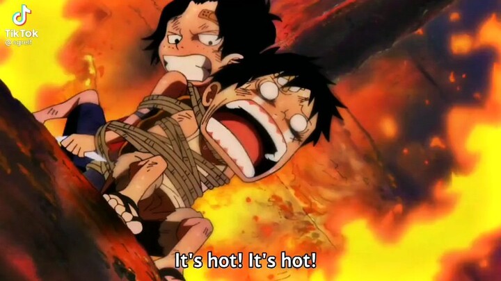 Luffy and ace two brother