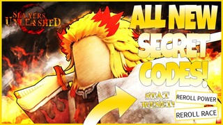 ALL 3 *NEW* OP CODES IN SLAYERS UNLEASHED (ROBLOX) [JULY-03-2021]