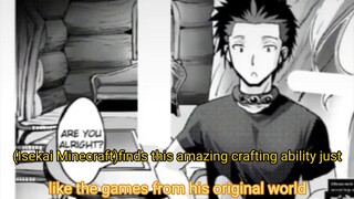(Isekai Minecraft)finds this amazing crafting ability just