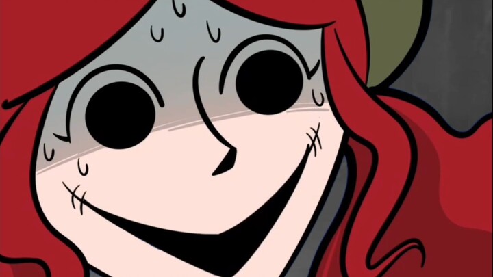 Not scary slit-mouthed woman
