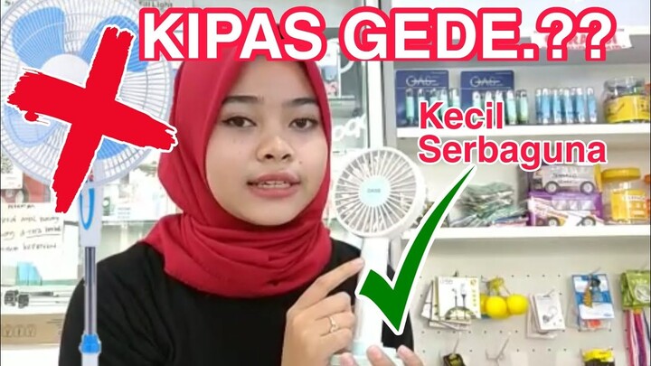 KIPAS MINI MULTI FUNGSI HEMAT DIDOMPET