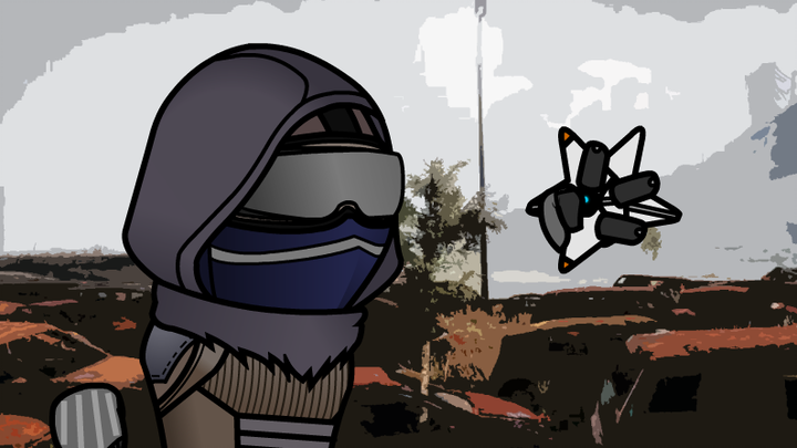 [Destiny 2 Fan Animation] If you can also use the G key to execute your own Ghost...