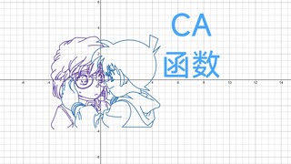 用486个函数画了一个眼镜超人