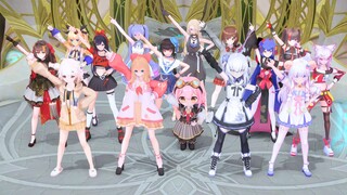 [ฉากใหญ่ MMD] ชมประเทศ V โชว์ศักดิ์ศรีของประเทศ!