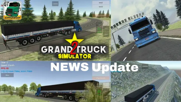 Update Besar Review Grand Truk Simulator 2 Versi Terbaru Bilibili