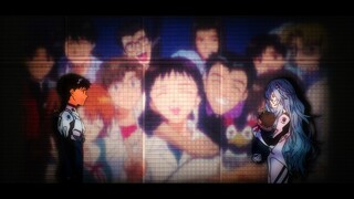 "eva" "EVA belum berakhir, dia selalu berada di sisi kita, kamu adalah Shinji, bisa jadi Rei Ayanami