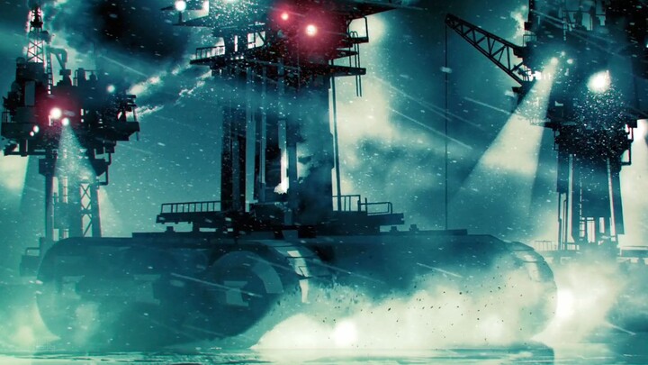 [Love Death Machine/Ice] Bahkan di planet industri yang beku, ada saat ketika seekor paus memecahkan