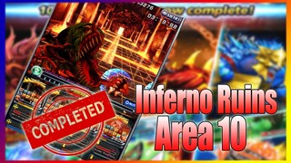 Inferno Ruins Area 10 | Full Gameplay | Grand Summoners