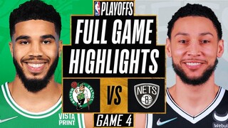 NETS vs CELTICS FULL GAME 4 HIGHLIGHTS | April 25, 2022 | NBA Playoffs Highlights NBA 2K22